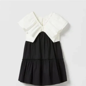 NWT Zara Girls Dress SIZE 8 Poplin REF 1384/ 064 - Picture 1 of 10