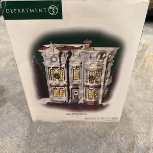 Department 56 Lowry Hill Apartments 56.59236 In Original Box made in China Flaw - Picture 1 of 11