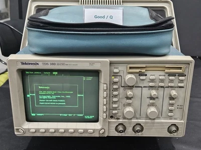 Tektronix TDS380: Digital Real-Time Oscilloscope, 400MHz, 2GS/s, 2CH (0839), Q - Image 1 of 4