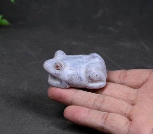 Antique Tibetan Himalayan Agate Toad Collectible in Ancient China - Picture 1 of 11