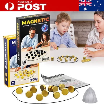 Christmas Party Game Magnetic Stones Game Interactive Magnetic Travel Chess Game - image 1 of 4