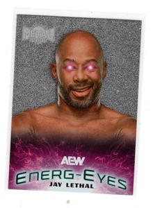 SkyBox Metal Universe 2025 AEW Energ-Eyes #EG5 Jay Lethal Insert - Imagen 1 de 1