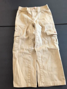 BCBG girls Cargo Tan Pants Size 5 - Picture 1 of 3