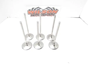 6 New Titanium Intake Valves 7mm x 2.180 x 6.010 DEL WEST XCELDYNE - Picture 1 of 4