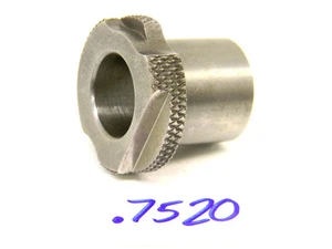 NEW SURPLUS .7520" ID x 1.00" OD MACHINIST SLIP FIXED RENEWABLE DRILL BUSHING - Picture 1 of 4