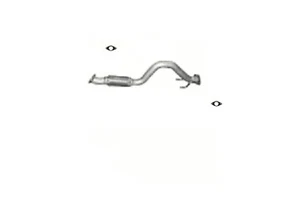 Auspuff Hosenrohr für Audi A3 Altea Skoda Octavia VW Caddy Golf V VI 1,2 1,4 TSI - Bild 1 von 1