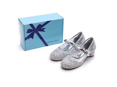 Sandales chaussures de fête de qualité ELSA & ANNA® filles princesse des neiges reine SH2204-SIL - Photo 1/4