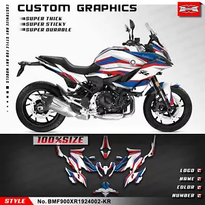 Kungfu Graphics Stickers Wrap Kit for BMW F900XR 2019 2020 2021 2022 2023 2024 - Foto 1 di 8