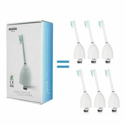 JAPUSOON 6pack Electric Toothbrush Replacement Heads for Philips Sonicare E Series HX7022