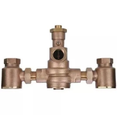 Powers Hydroguard LFMM431-1 3/4 in Mixing Valve LF Rough Bronze