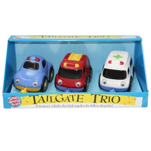 Trío de puerta trasera Small World Toys, emergencia - Imagen 1 de 1