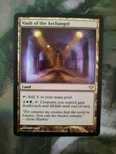 Magic MTG - 1 x Vault of the Archangel - Dark Ascension - LP