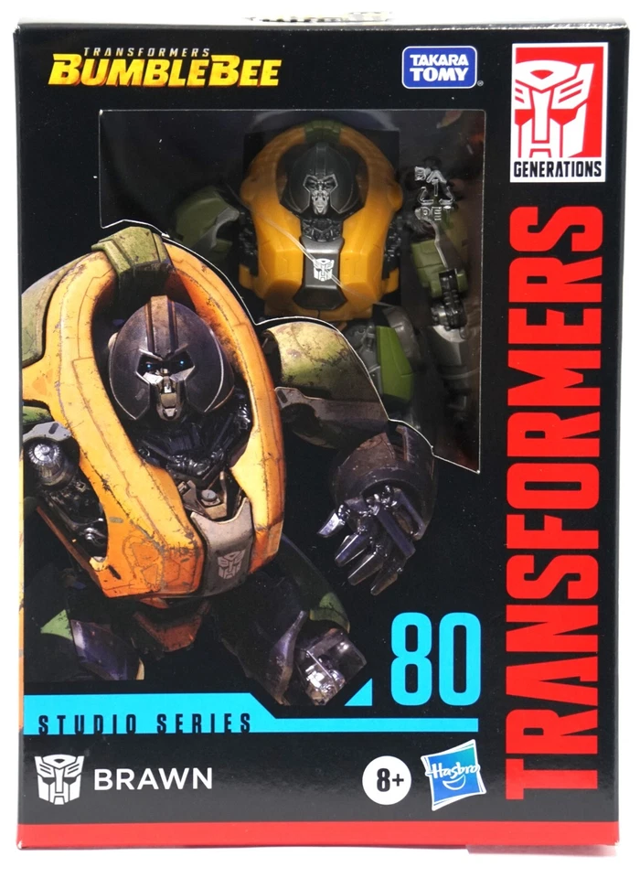 Hasbro Transformers Studio Series Deluxe-Class BumbleBee Brawn 80 Neu & OVP