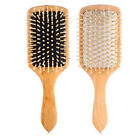 Wood Natural Paddle Brush Wooden Hair Care Spa Massage-Large Comb