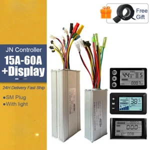 Electric Bike Sinewave Controller 15A-60A Brushless Controller with LCD Display - Picture 1 of 46