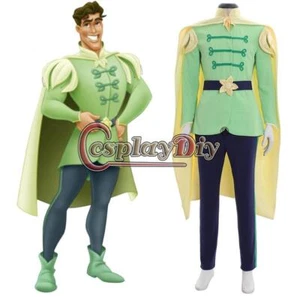 The Princess And The Frog Prince outfit Adult Men Cosplay costume - Picture 1 of 8