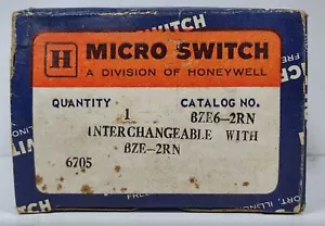 Honeywell BZE6-2RN MicroSwitch Limit Switch - Picture 1 of 3