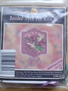 Kit spilla gioielli in seta perline A1 - Foto 1 di 1