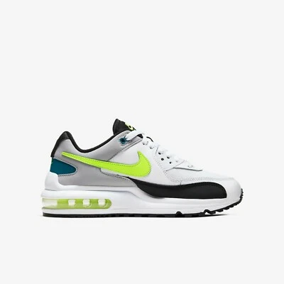 NIKE Air Max Wright Boys White/Black/Wolf Gr UK 5 EU21.5 US5.5C CZ4192-100
