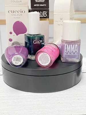 Lote de 4 esmaltes de uñas nuevos en caja | Cuccio | Emma V.S.N.P | Color Club | Pretty Wom Foto 1 de 4
