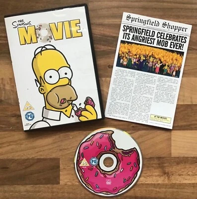 THE SIMPSONS: THE SIMPSONS MOVIE - DVD including Inserts & Extras - Image 1 of 4