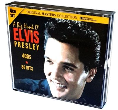 A Big Hunk O' Elvis Presley 4CD Set 56 Hits 2010 UK NEW - Image 1 of 2