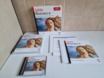 Adobe Illustrator 10 für MAC / UPGRADE VERSION / Macintosh / inkl. Serial & OVP - Bild 1 von 4