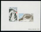 Épreuve De Luxe Collective Taaf French Antarctic Manchot Oiseau  Yvert 81/82