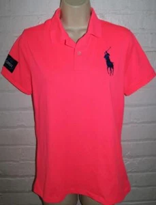 Ralph Lauren Women's Polo Shirt US Open Hot Pink Size Large NEW NWT FREE SHIP! - Picture 1 of 1
