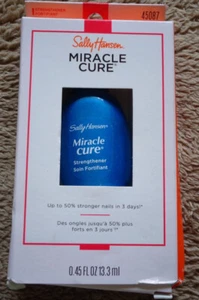 New Sally Hansen Miracle Cure Strengthener Clear 0.45fl oz/13.3ml - Picture 1 of 2