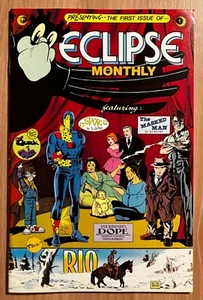ECLIPSE MENSUAL #1 Eclipse Cómics Edad de Bronce Steve Ditko Marshall Rogers en muy buen estado - Imagen 1 de 3