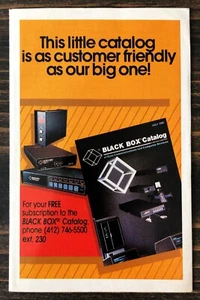 Little Black Box Catalog (1985) - Picture 1 of 6