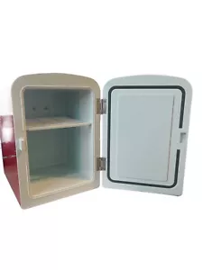 Coca Cola 4L Tisch Mini Kühlschrank eingebauter Bluetooth Lautsprecher tragbare Kühlbox, rot - Bild 1 von 2