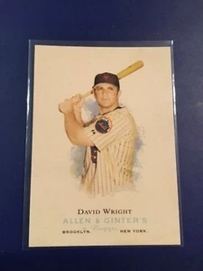 2007 Topps # WM5 DAVID WRIGHT Allen & Ginter's 1887 Walmart New York Mets RARE - Picture 1 of 1