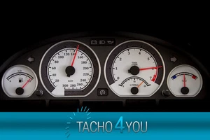 Tachoscheiben für BMW 300 kmh Tacho E46 Benzin M3 CARBON 3358 Tachoscheibe km/h - Picture 1 of 1