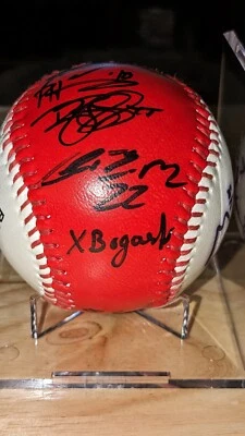 Béisbol firmado por Portland Seadogs Xander Bogaerts con nuestro certificado de autenticidad Foto 1 de 4