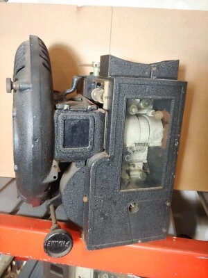 Vintage 35 MM Motion Picture  Head Projector Simplex Basson & Stern rear shutter - Image 1 of 4