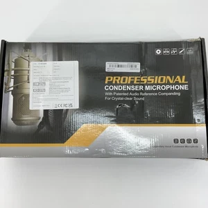Podcast Equipment Bundle Microphone Recording Studio Condenser Set For Streaming - Picture 1 of 7