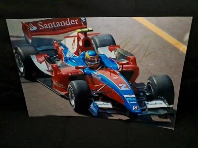 Bruno Senna Hand Signed Gp2 Monaco Victory 12x8 Photo - Image 1 of 4