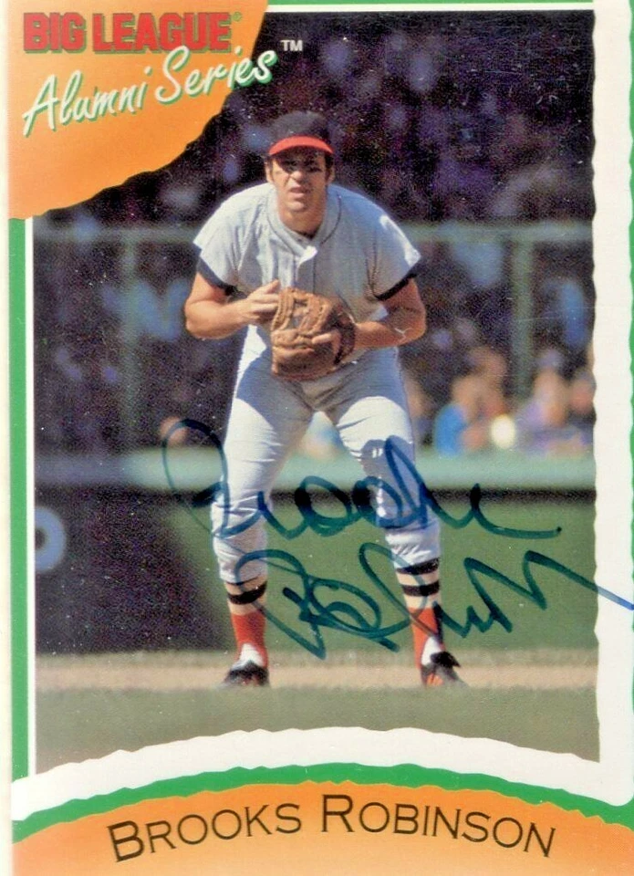 *BROOKS ROBINSON*  1996 Big League Chew Alumni Series Auto  BALTIMORE ORIOLES - Image 1 of 1