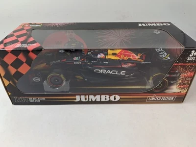 BBurago Burago Red Bull RB19 Max Verstappen World Champion 2023 1/24 JUMBO - Immagine 1 di 4