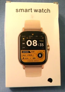 Smart Watch RoHS Smart Watch Multi Readings Black Band NEW in Box - Picture 1 of 2