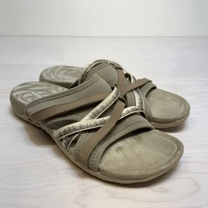 Merrell Terran Post II Damen-Sportsandalen Flip-Flops taupe 6 - Bild 1 von 10