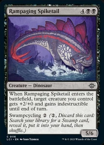 Rampaging Spiketail - Foil - The Lost Caverns of Ixalan #0116 MTG Magic The Gath - Picture 1 of 1