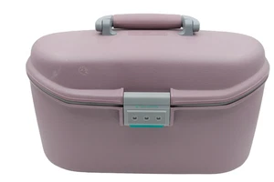 Estuche de Belleza Samsonite Oyster SE De Colección Rosa Carcasa Dura Maquillaje Tren Caja Nuevo de Lote Antiguo - Imagen 1 de 24
