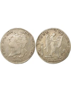 France Louis XVI - Ecu Argent de 6 Livres, Constitution - 1793 L Bayonne - Imagen 1 de 3
