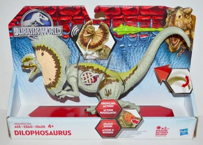 Jurassic World Park 2015 “Growlers” Dilophosaurus Dinosaur Figure Toys NEW🔥 - Image 1 of 3