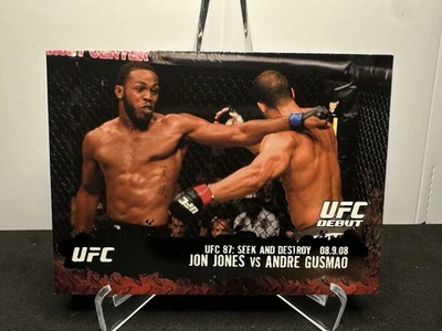 2009 Topps UFC #101 Jon Jones RC vs. Andre Gusmao Rookie (2) - Image 1 of 2