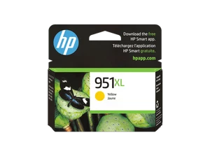 HP 951XL High Yield Yellow Original Ink Cartridge, ~1,500 pages, CN048AN#140 - Picture 1 of 7