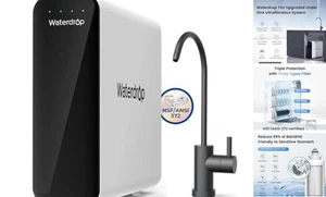 Sistema de filtro de agua ultrafiltración debajo del fregadero TSU 0,01 μm, 3 etapas de alto - Imagen 1 de 7